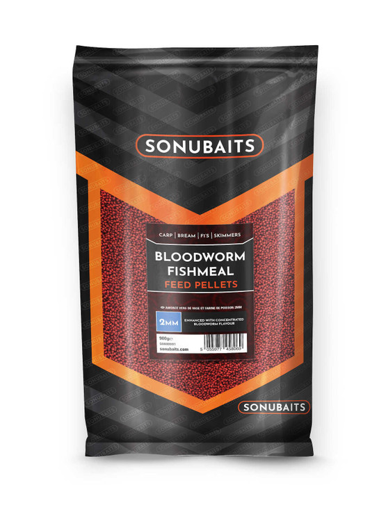 Sonubaits Bloodworm Fishmeal Feed Pellet 900g