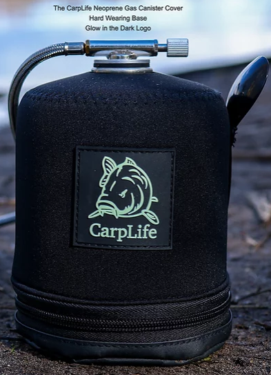 CarpLife Neoprene Gas Canister Cover & Spoon