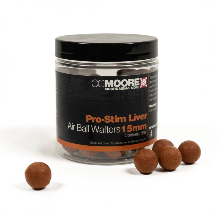 CC MOORE Pro-Stim Liver Air Ball Wafters 15mm