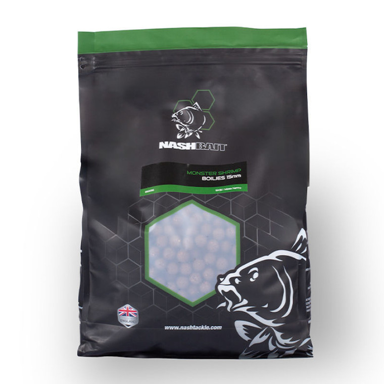 Nash Monster Shrimp Shelflife Boilies 5kg 2024