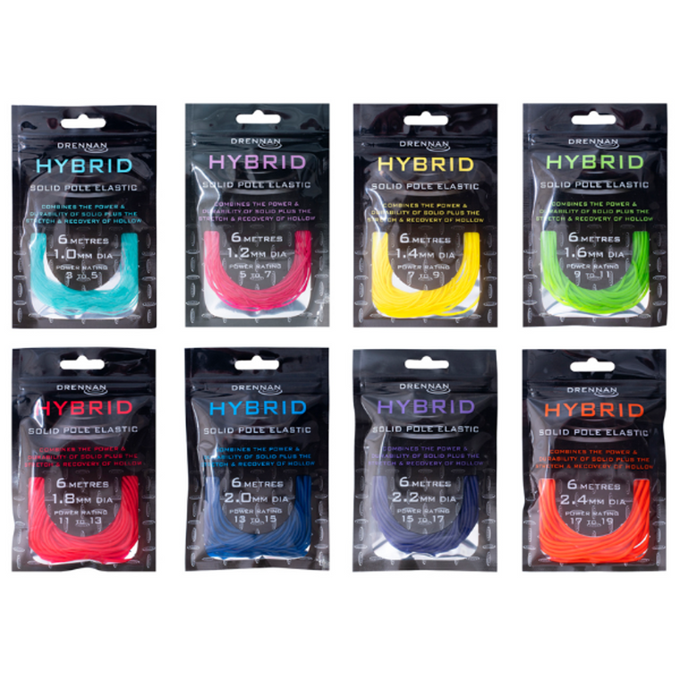 Drennan Hybrid Solid Pole Elastics