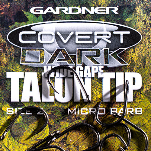 Gardner Covert Dark Wide Gape Talon Tip Hooks