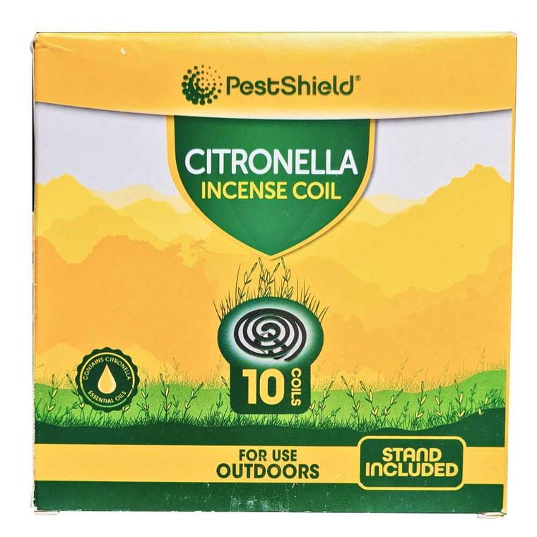 Pestshield Citronella Intense Coil 10pk
