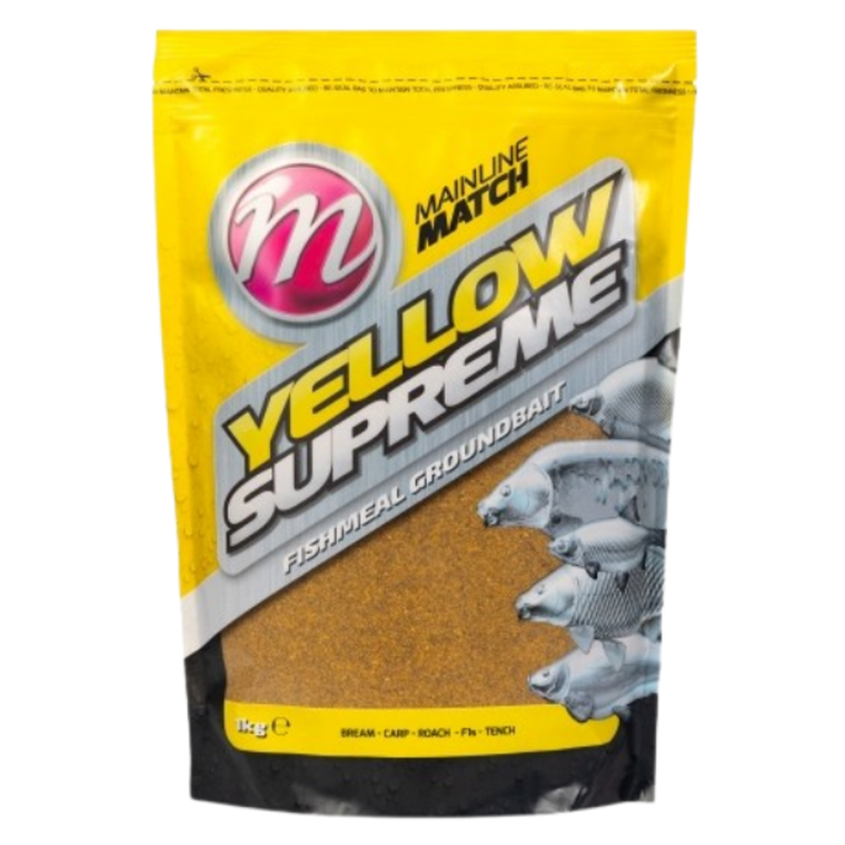 Mainline Match Yellow Supreme Groundbait 1kg