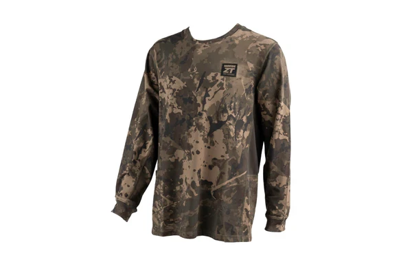 Nash ZT Lite Luxe Long Sleeve T Shirt Camo
