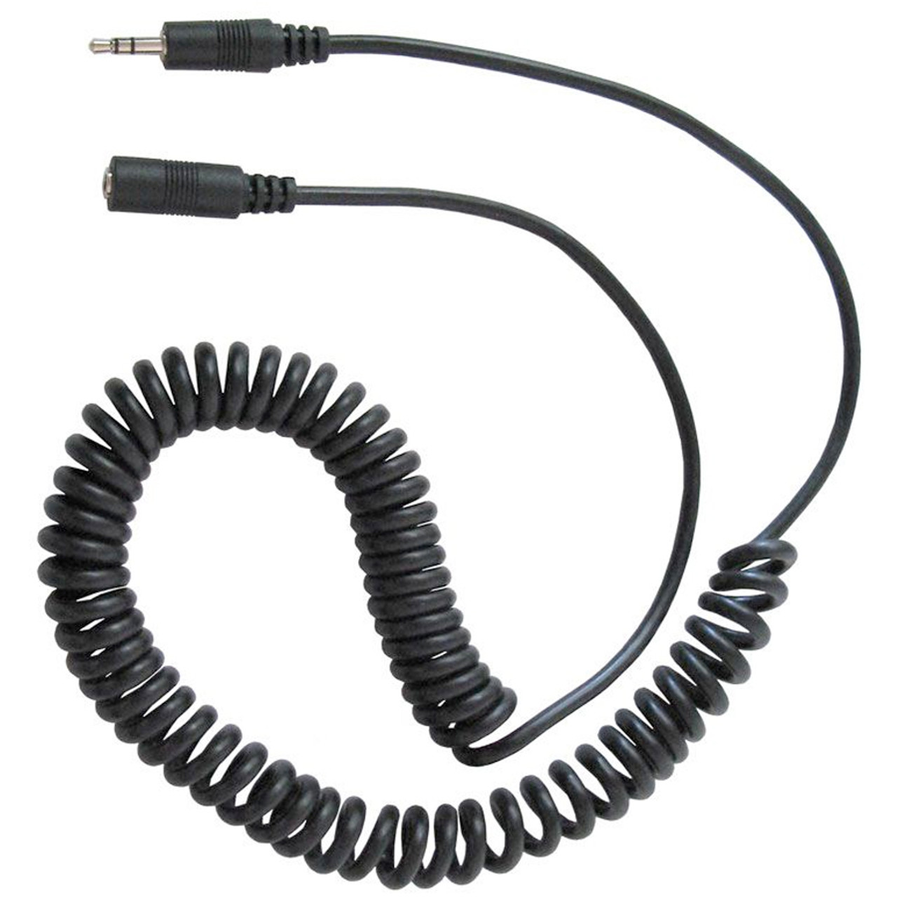 Coiled Audio Extension, 3.5mm M-toF 