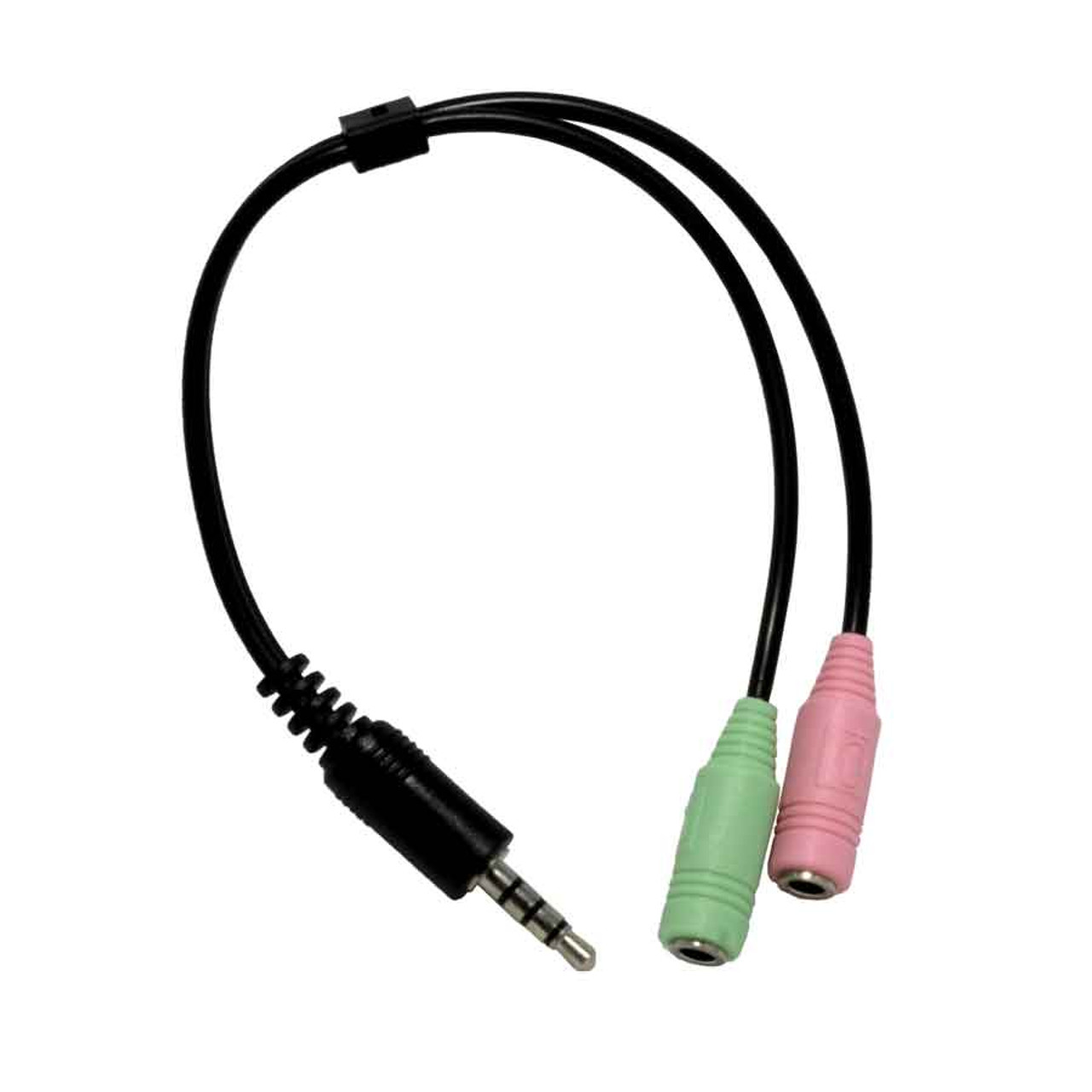 Connect Headset Audio & Mic Plugs into Jack of Tablet or Mobile Phone