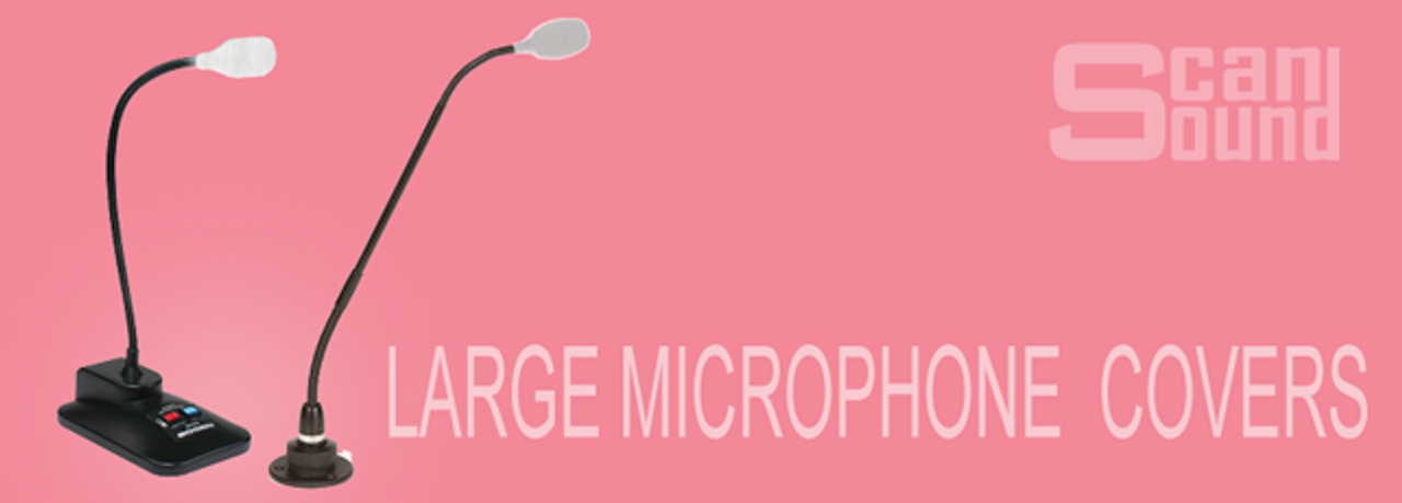 Large Size Microphone Covers Large Size Microphone Covers