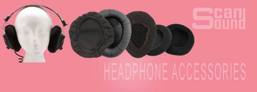 Headphone Accessories, Earpads, Cushions, Adapters