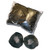 Bag of Small Size Headphone Covers, Black
