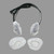 Small Size White Sanitary Headset Covers