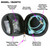 1BUDPTC Earphone with Zippered Carrying Case and Extra Eartips of 3 Different Sizes