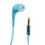 Angled view of Tuquoise Colored 1-BUD-Pro Earbud