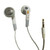 Earbud earphones with 3.5mm male straight plug
