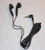 Stereo Earbuds (Black) w/ 6-Foot Cord