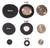 Foam Earpads Shown with Coins
