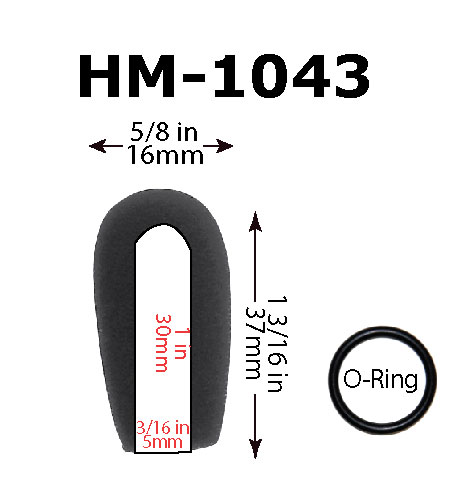 HM-1043 Pilot Headset Windscreens