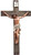 Jesus 'Nailed On The Cross' Christian Hanging Wall Crucifix, INRI 14 Inch
