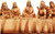 Leonardo Da Vinci The Last Supper of Jesus and Disciples Faux Wooden Cedar Wood Look Decorative Figurine Religious Catholic Christian Apostles Gospel (12" Long Medium)