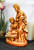 Holy Family Nativity of Jesus Statue Christian Catholic Inspirational Accent Mary Joseph and Infant Jesus in Manger Christmas Decor Figurine in Hand Painted Faux Wood Finish