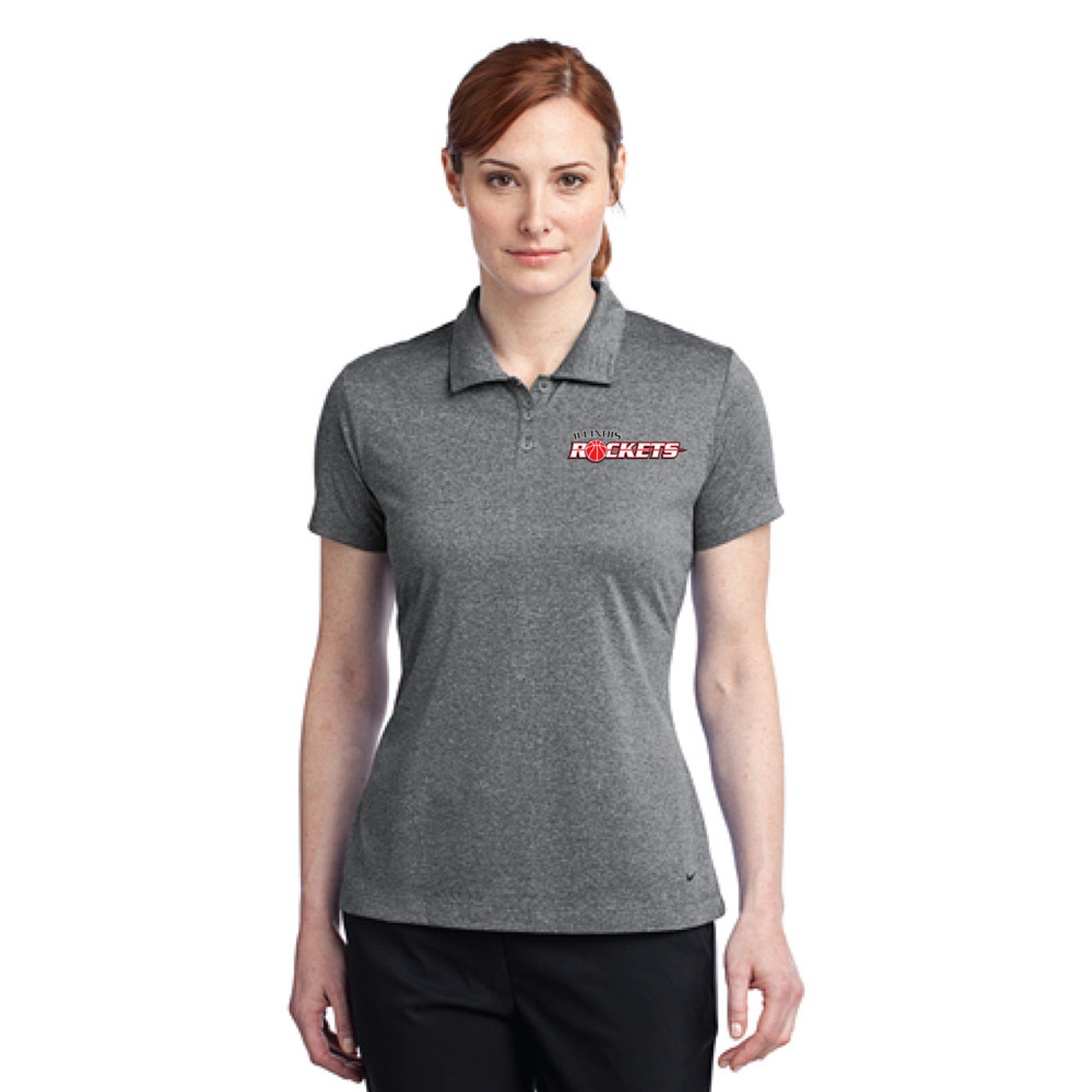 Nike Women's Dri-Fit Heather Polo 