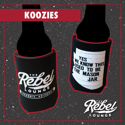 The Rebel Lounge Can Koozies