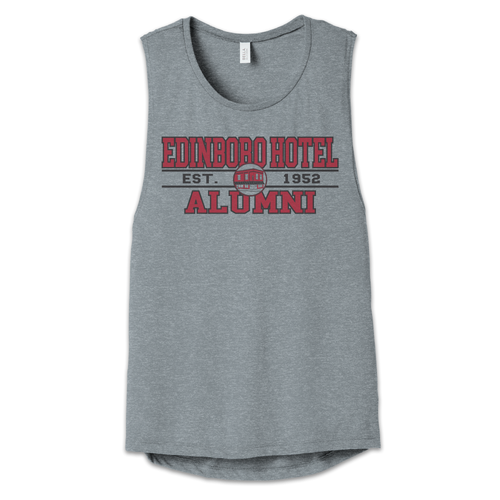 Alumni Muscle Tank: Ladies Grey