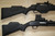 A pair of shotguns with the Accu-Riser Cr-6000 cheek pad mounted with screws