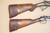 Two early shotguns with the Accu-Riser BP-2000 butt pad