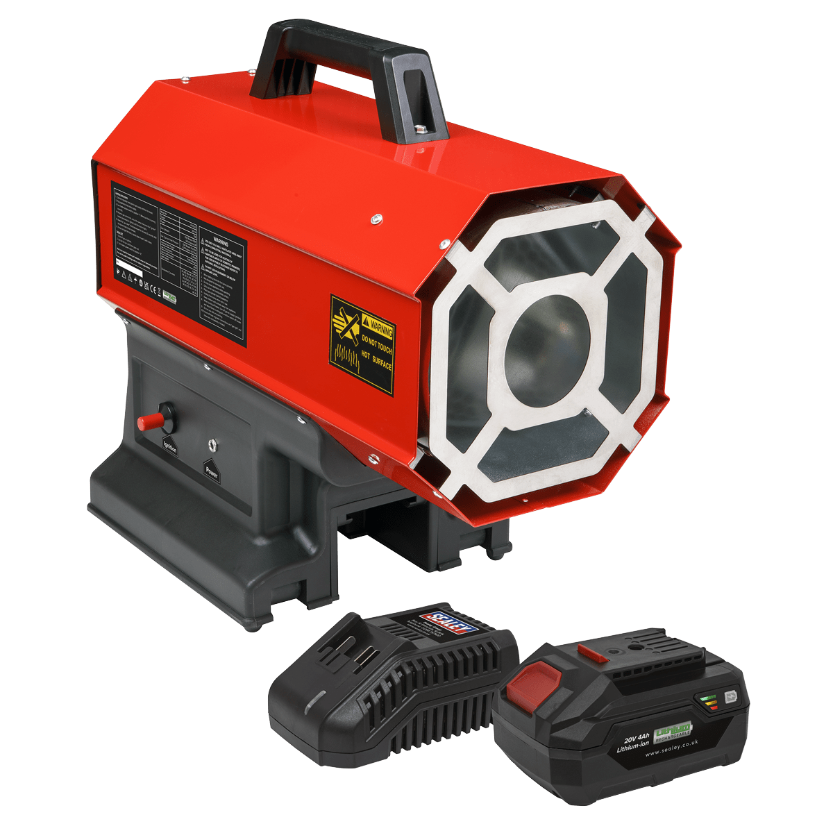 2-in-1 Cordless/Corded Space Warmerå¬ 30,000-68,000Btu/hr(9-20kW) Propane  Heater Kit (LP69CCOMBO)