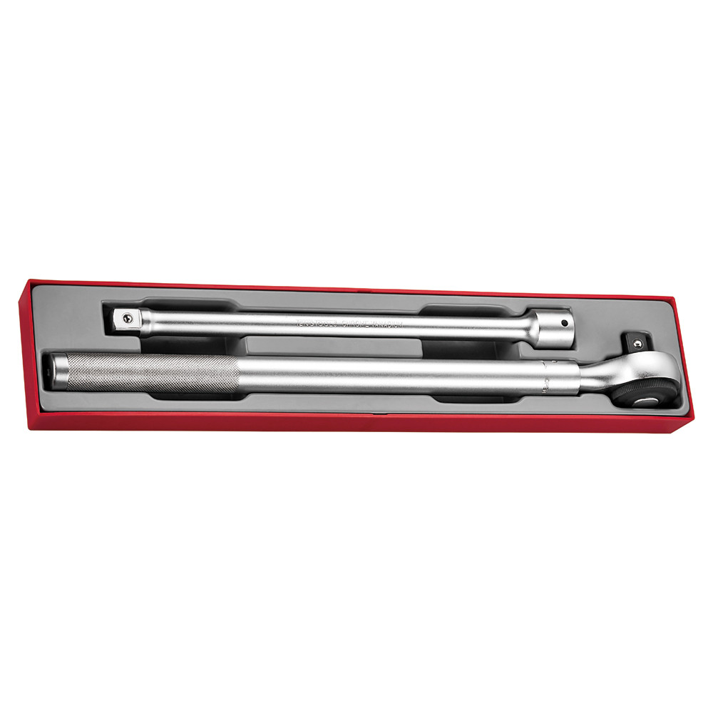 Teng Tools TTX3402E Ratchet Extendable 3/4 inch Drive Set