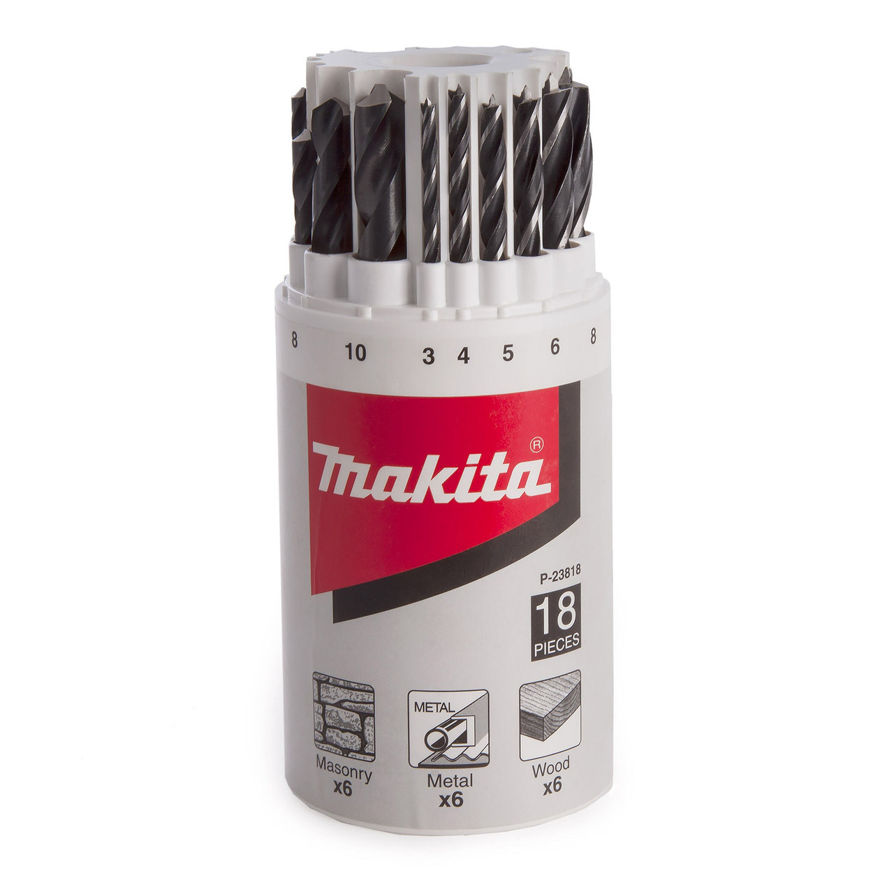 Metal Drill Makita 101 Drill Bit Set Steel Drill Bits MAKITA P