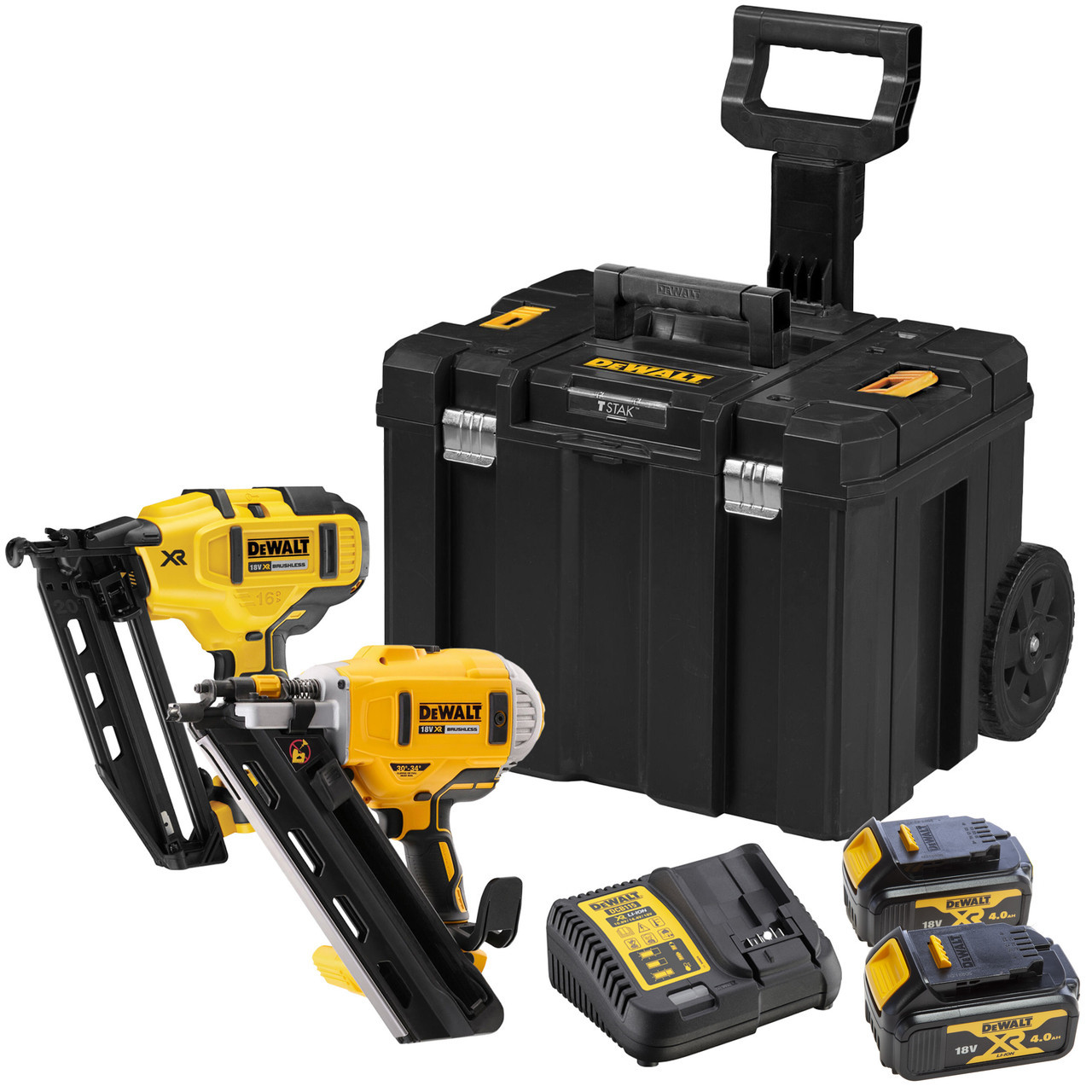 Dewalt DCK264M2T 18V XR Framing Finishing Nailer 2 x 4.0Ah