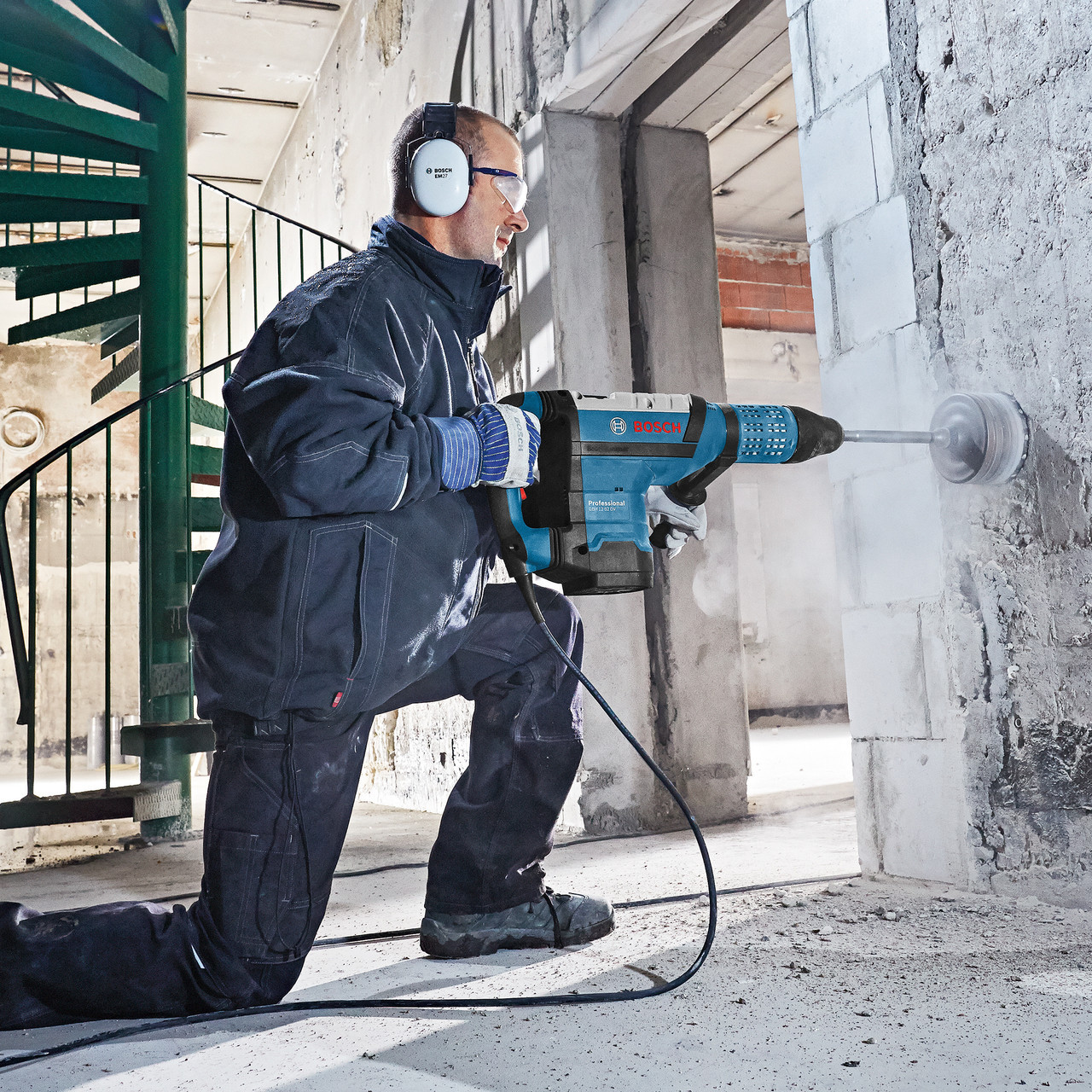 Bosch concrete hammer sale drill