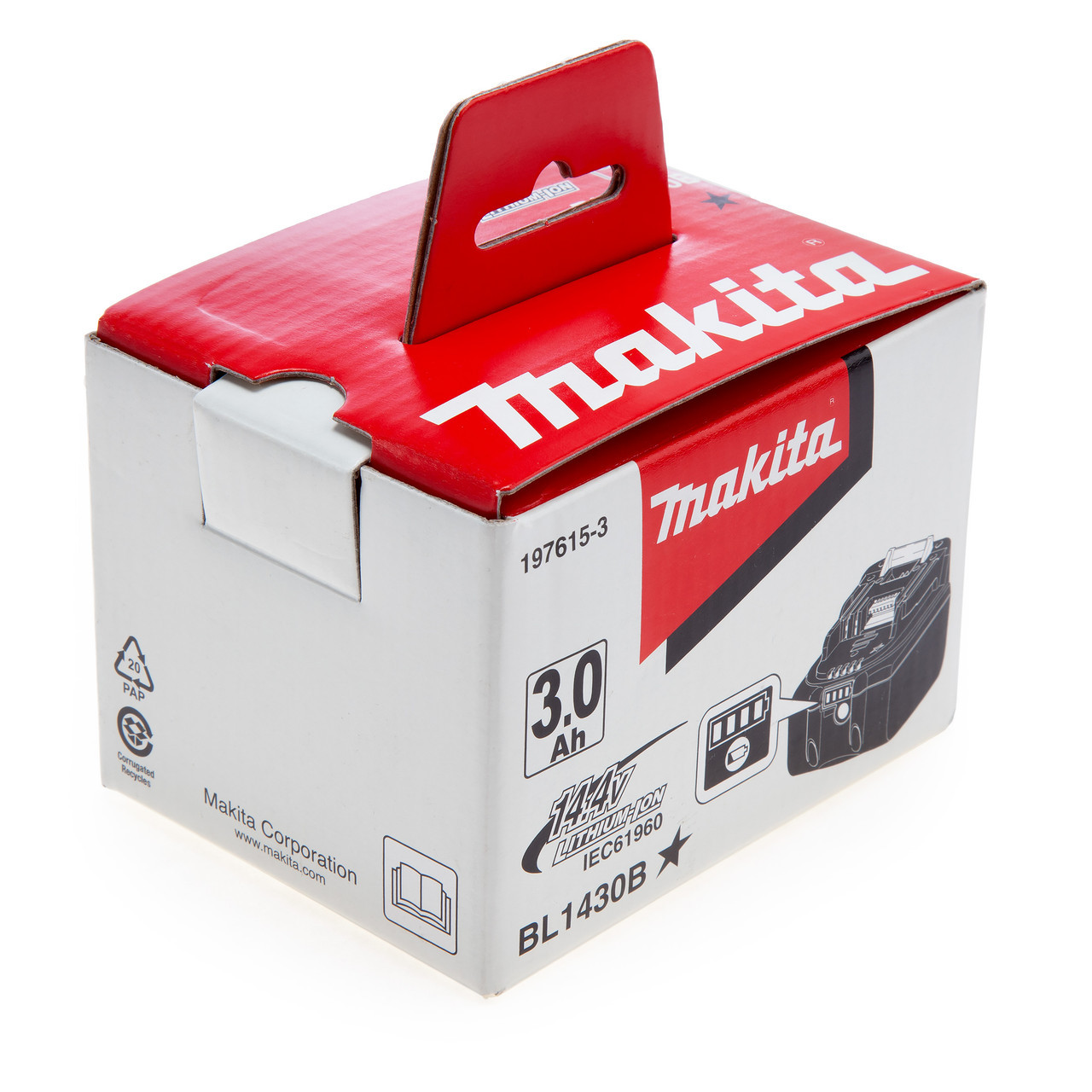 Batterie Compatible Makita BL1430 - 14,4V 3000mAh Li-ion Par Exalium