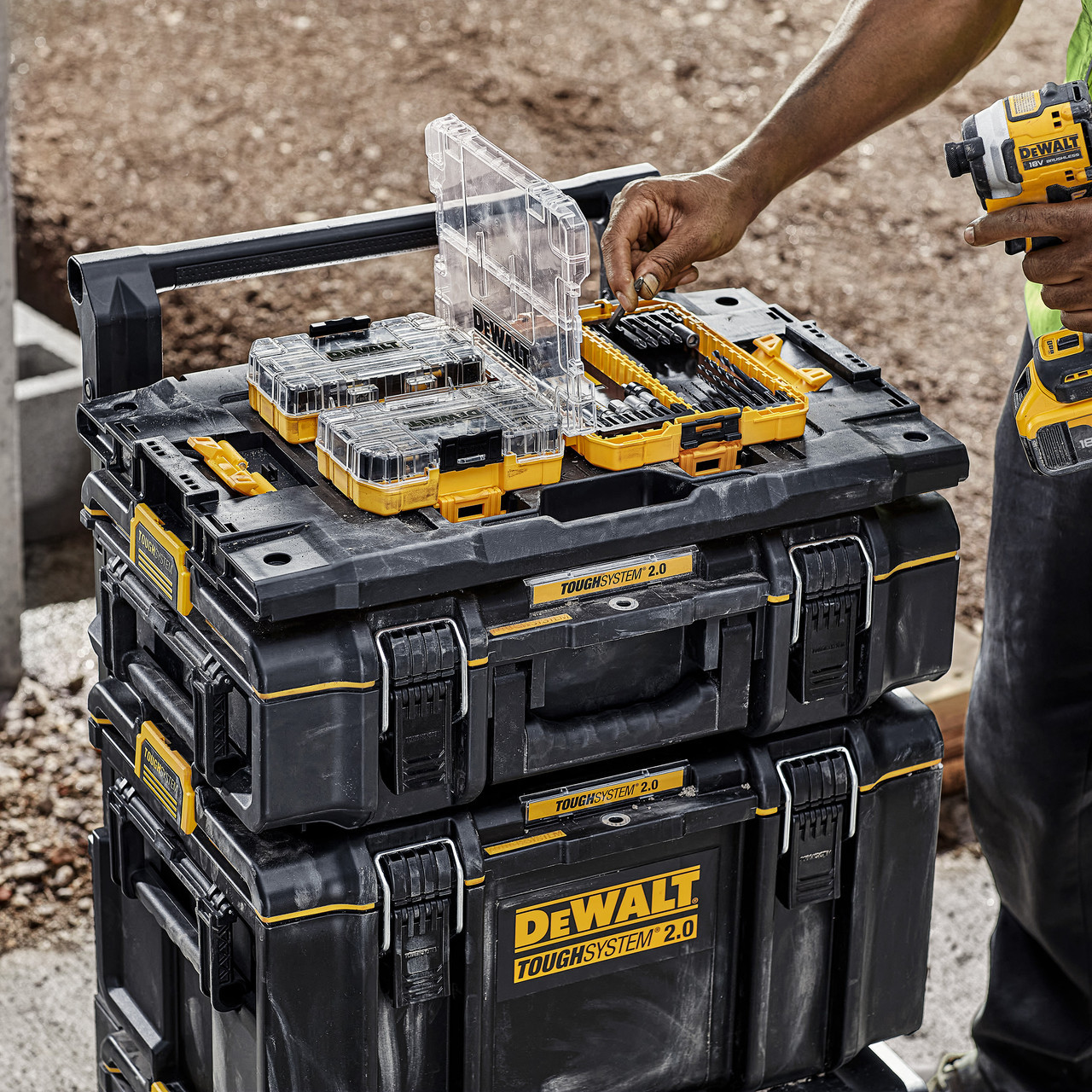 Dewalt DWST08017-1 TOUGHSYSTEM 2.0 to T-STAK Adapter Plate