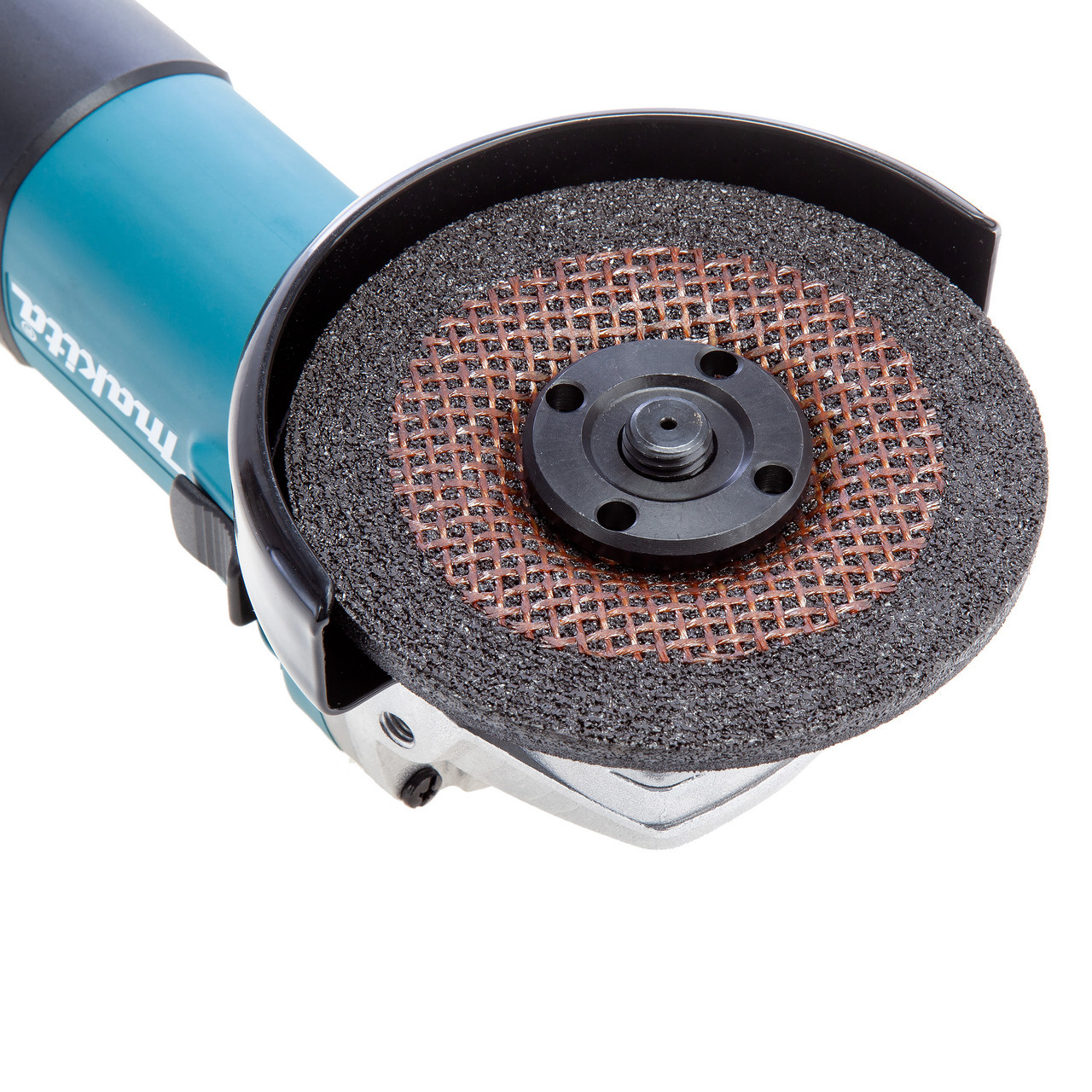 Makita 9557NBR 4.5 inch/115mm Angle Grinder with Grinder Disc 240V ...