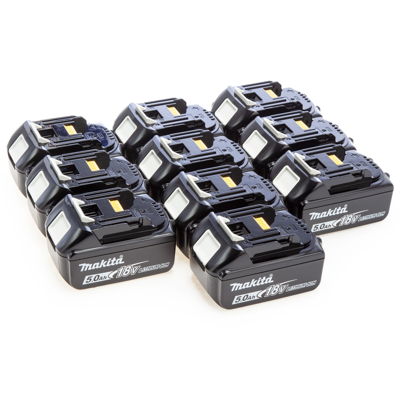 Makita BL1850B-10 18V 5.0Ah Li-ion Batteries x 10 - Highland Fasteners