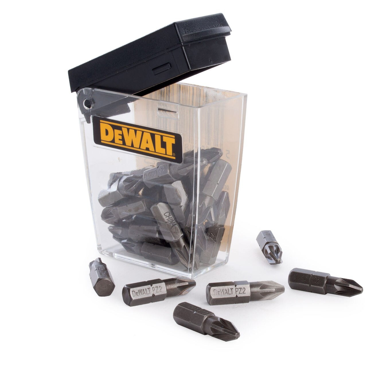 Dewalt DT71521-QZ PZ2 Screwdriving Bits In Tic Tac Box 25mm (Pack