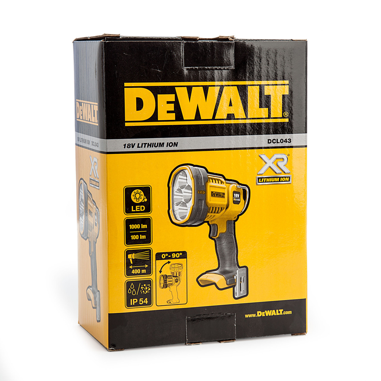 Dewalt DCL043 18V XR LED Spotlight Body Only