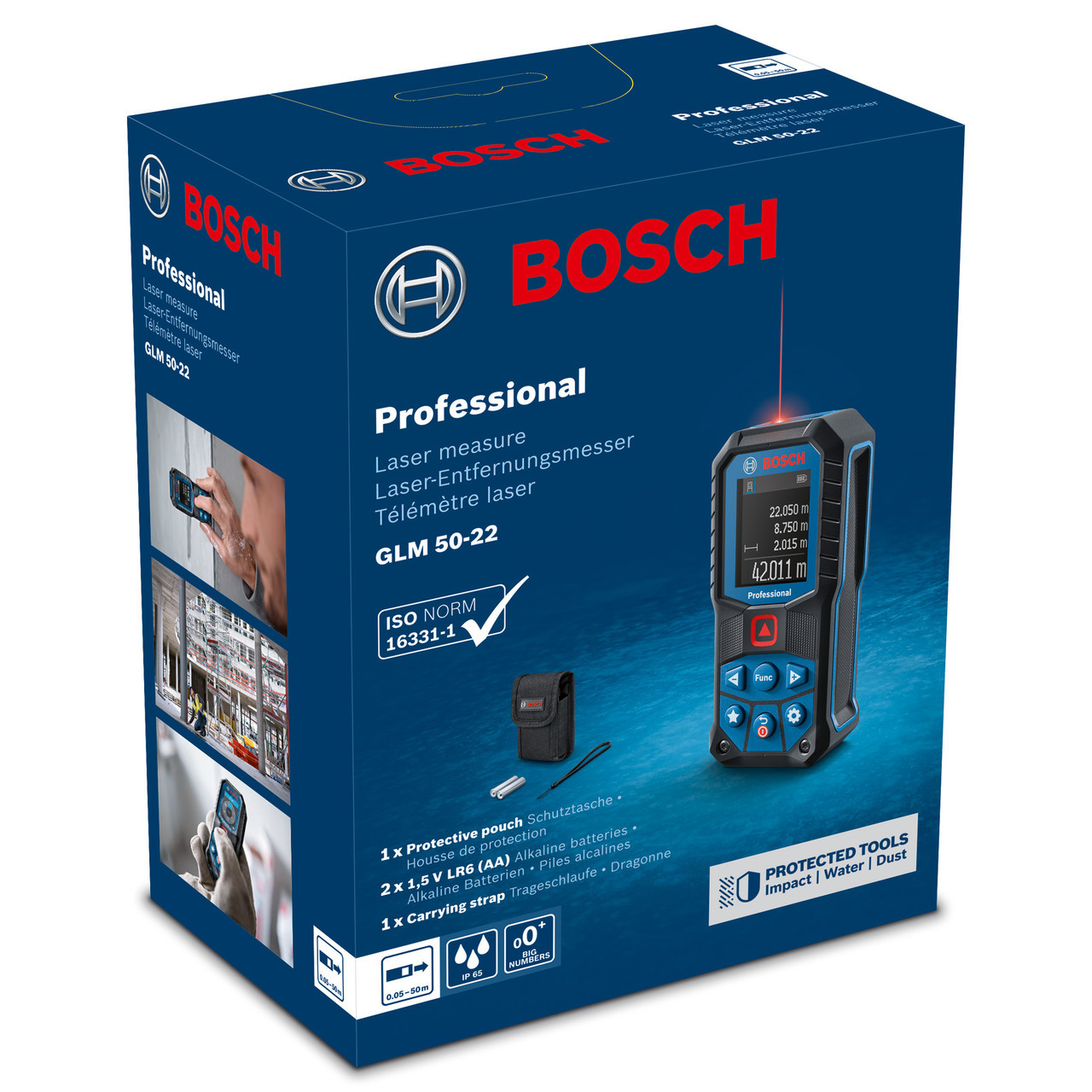 Télémètre laser Bosch GLM 50-22 Professional / pce