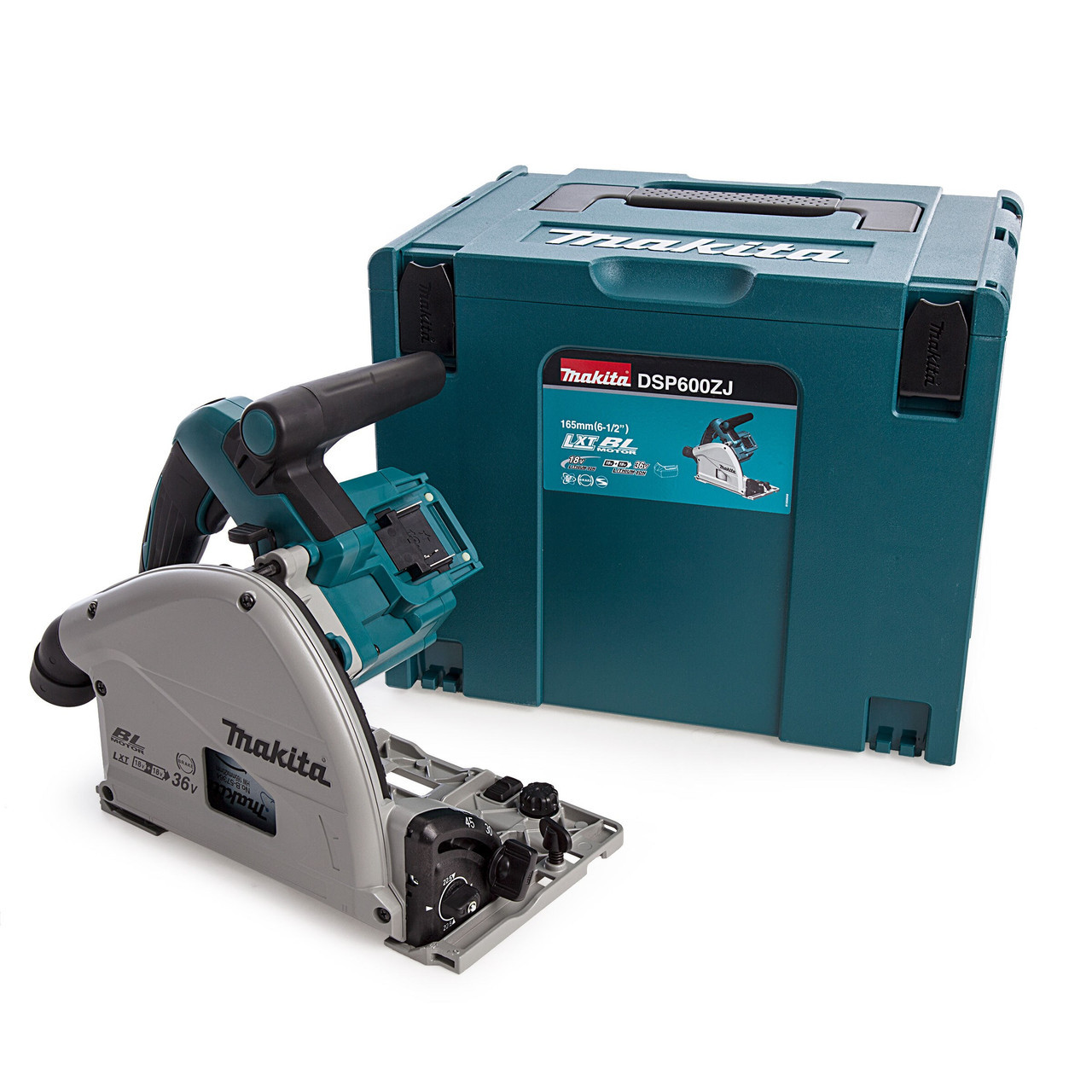 Makita DSP600ZJ 36V LXT 165mm Brushless Plunge Saw Body Only in