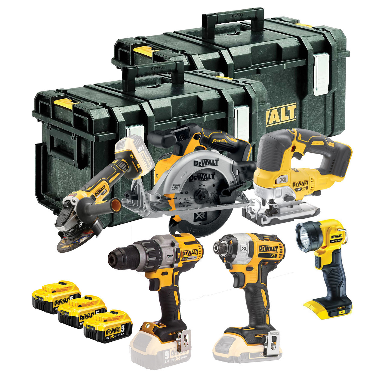 6pc 2024 dewalt set