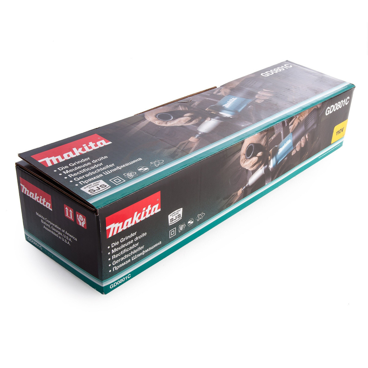 Makita GD0801C High Speed Die Grinder with Paddle Switch (110V)