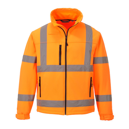 Hi-Vis Classic Softshell (3L) (Orange)