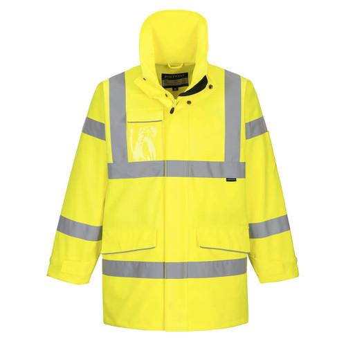 Hi-Vis Extreme Rain Jacket  (Yellow)