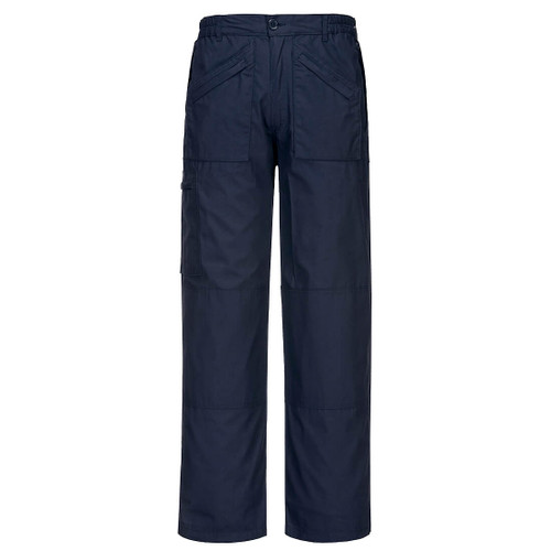 Classic Action Trouser - Texpel Finish (Navy)