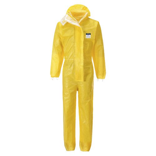 BizTex Microporous Coverall Type 3/4/5/6 (Yellow)