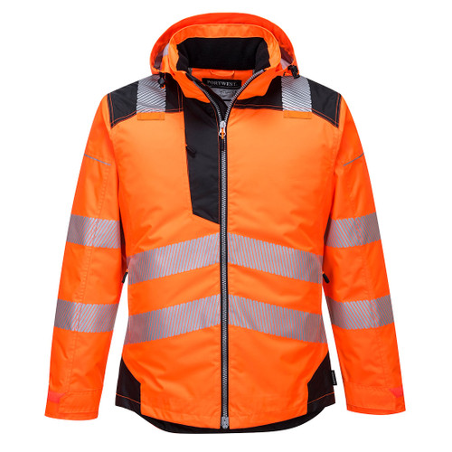 PW3 Hi-Vis Winter Jacket  (Orange/Black)