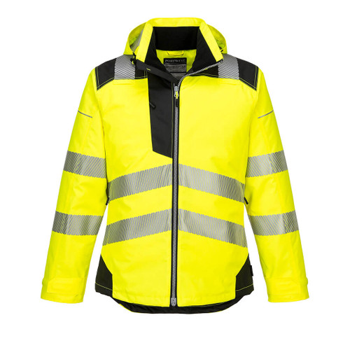 PW3 Hi-Vis Winter Jacket  (Yellow/Black)